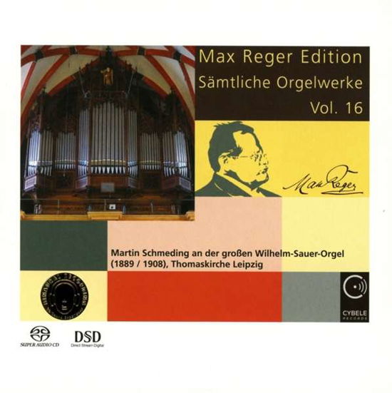 Organ Works Vol.16 - M. Reger - Musiikki - CYBELE - 0809548017545 - keskiviikko 16. marraskuuta 2016