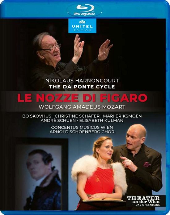 Cover for Mozart,w.a. / Arnold Schoenberg Chor / Harnoncourt · Le Nozze Di Figaro (Blu-ray) (2021)