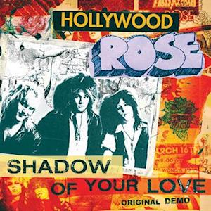 Cover for Hollywood Rose · Shadow Of Your Love / Reckless Life (Red) (LP) [Coloured edition] (2024)