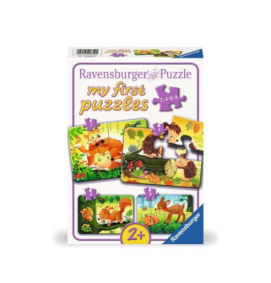 Cover for Ravensburger · Legpuzzel Kleine Dierenfamilies 4in1 (Spielzeug)