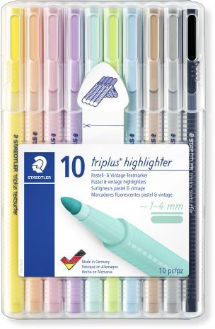 Cover for Staedtler · STAEDTLER Textmarker triplus textsurfer 10St Box (Zubehör) (2024)