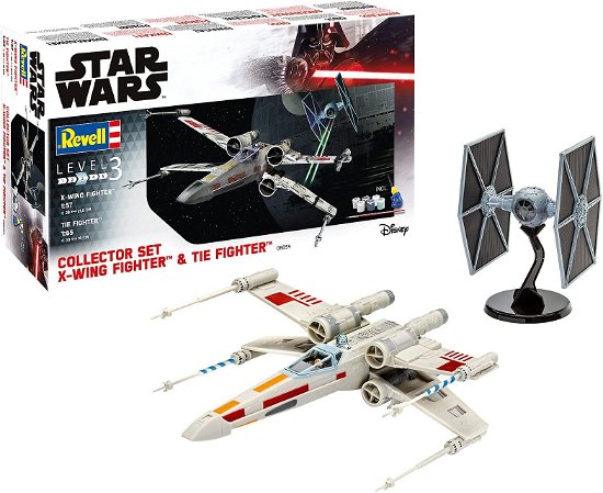 Star Wars Modellbausatz Geschenkset 1/57 X-Wing Fi - Revell - Produtos - Revell - 4009803060545 - 12 de julho de 2023