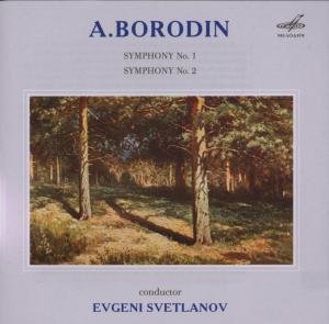 Cover for Alexander Borodin · Symphonies Nos.1 &amp; 2 (CD) (2013)