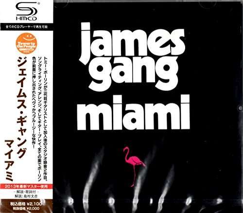 Cover for The James Gang · Miami (CD) [Japan Import edition] (2013)