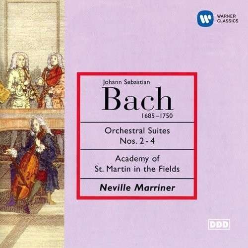 Cover for Neville Marriner · Bach: Suites Nos 2-4 (CD) (2014)