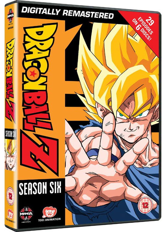 Cover for Dragon Ball Z - Season 6 · Dragon Ball Z Season 6 (Episodes 166 to 194) (DVD) (2013)