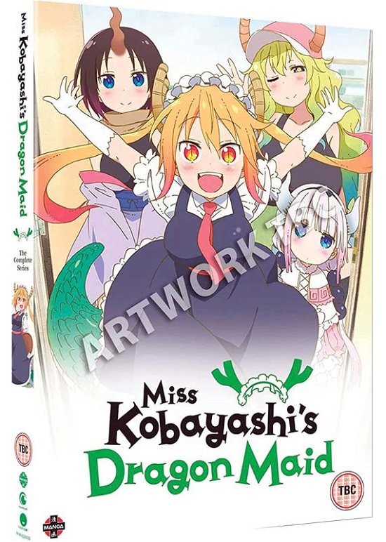Cover for Yasuhiro Takemoto · Miss Kobayashis Dragon Maid - The Complete Series (DVD) (2020)