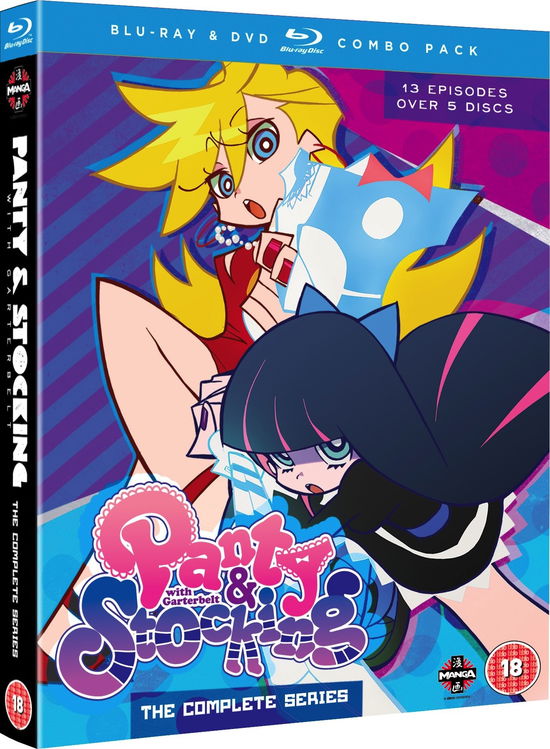 Panty and Stocking With Garter Belt - The Complete Series - Hiroyuki Imaishi - Elokuva - Crunchyroll - 5022366811545 - maanantai 24. kesäkuuta 2013