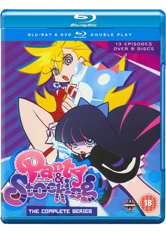 Cover for Hiroyuki Imaishi · Panty and Stocking With Garter Belt - The Complete Series (Blu-Ray) (2013)
