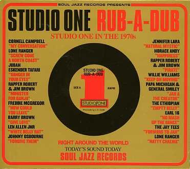 Cover for Soul Jazz Records presents · Studio One Rub A Dub (CD) (2007)