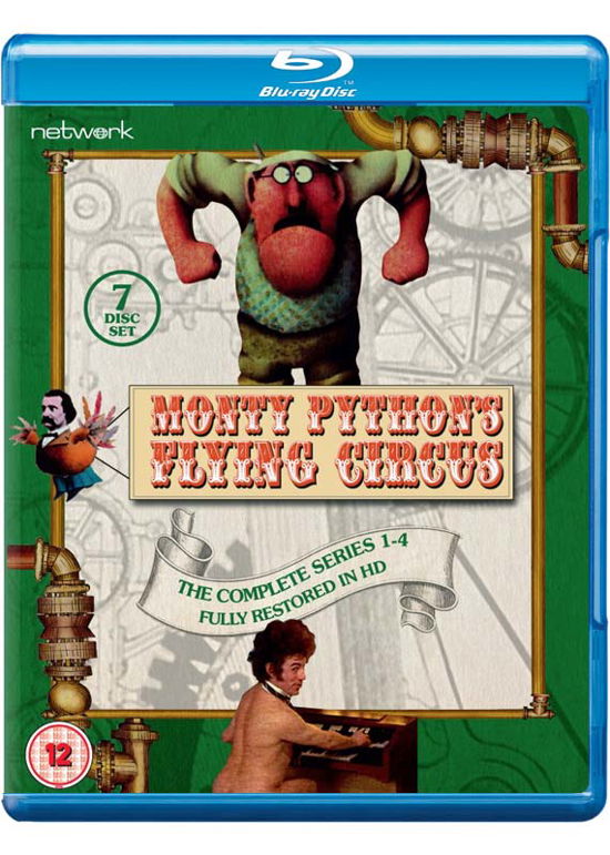 Cover for Monty Python · Monty Python's Flying Circus: The Complete Series 1-4 (Blu-Ray) (2020)