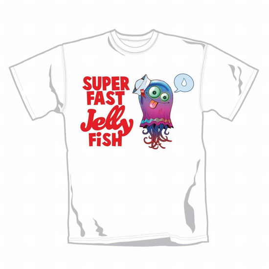 Gorillaz - Jellyfish Mens T-shirt White Polybag - Gorillaz - Merchandise - LOUD DISTRIBUTION - 5055057177545 - 20 augusti 2010