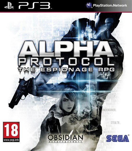 Cover for Sega Games · Alpha Protocol (DELETED TITLE) (PS3) (2010)