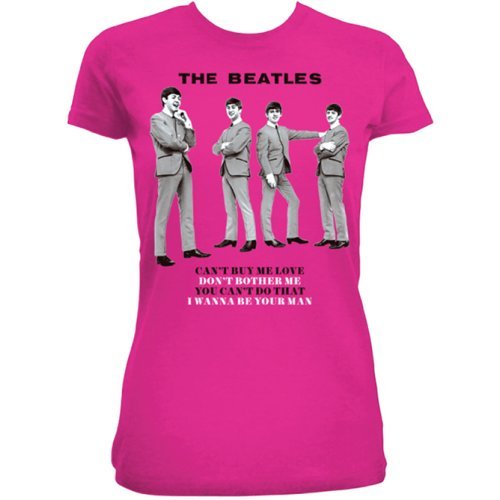 The Beatles Ladies T-Shirt: You Can't Do That - The Beatles - Merchandise - Apple Corps - Apparel - 5055295355545 - 