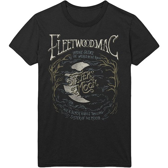 Cover for Fleetwood Mac · Fleetwood Mac Unisex T-Shirt: Sisters Of The Moon (T-shirt) [size L] [Black - Unisex edition] (2021)