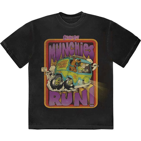 Scooby Doo Unisex T-Shirt: Munchies Run - Scooby Doo - Merchandise -  - 5056737249545 - 