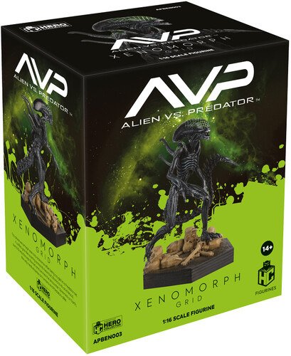 Alien-Statue Alien & Predator Best Of Warrior Alien - Eaglemoss - Andet - HERO COLLECTOR - 5059072048545 - 1. september 2021