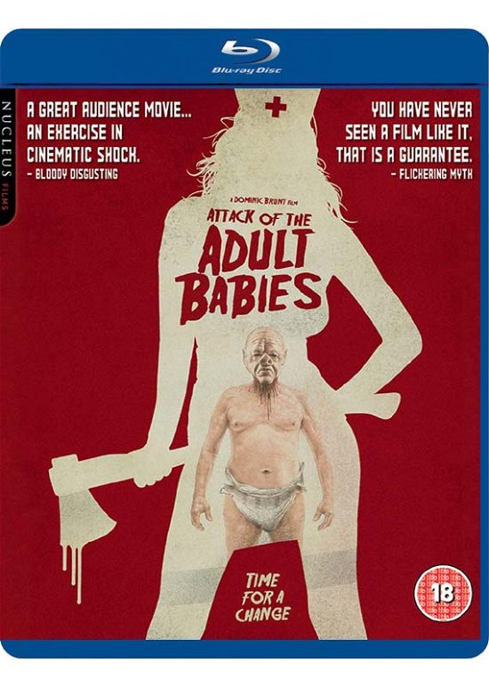 Cover for Attack of the Adult Babies Bluray · Attack of the Adult Babies (Blu-ray) (2019)