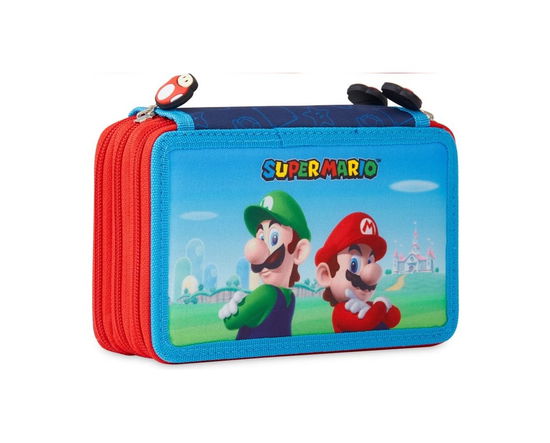 Pencil Case - Super Mario (0613085) - Kids Licensing - Merchandise -  - 5411217852545 - 