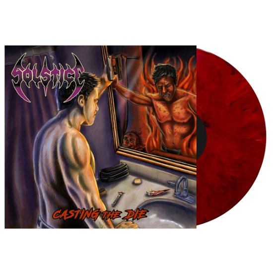 Solstice · Casting The Die (Red Vinyl) (LP) [Coloured edition] (2021)