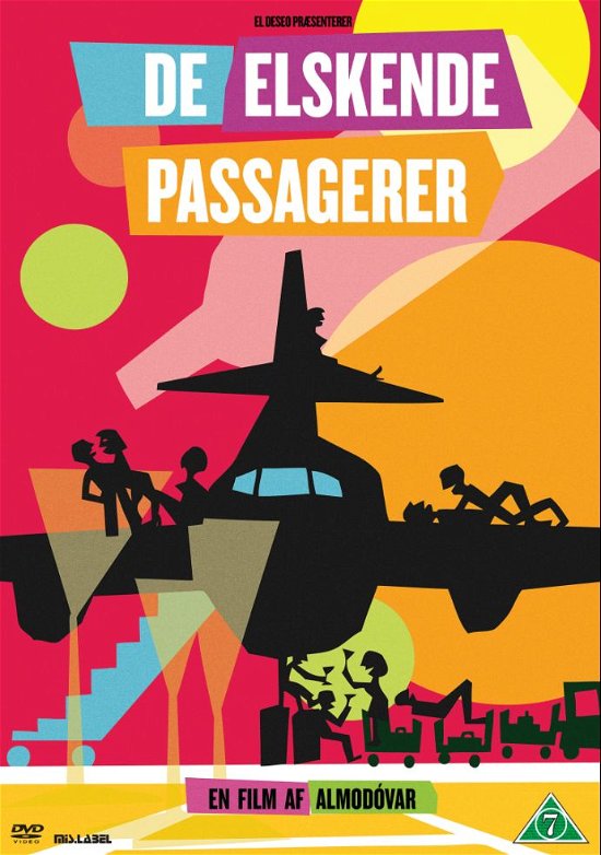 Cover for Pedro Almodòvar · De Elskende Passagerer (DVD) (2013)
