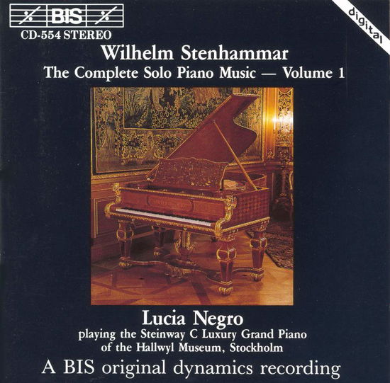 Complete Piano Music 1 - Stenhammar / Negro - Muzyka - Bis - 7318590005545 - 4 kwietnia 1994