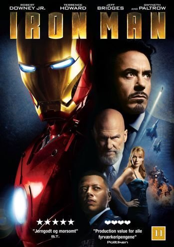 Cover for Iron Man [dvd] (DVD) (2023)