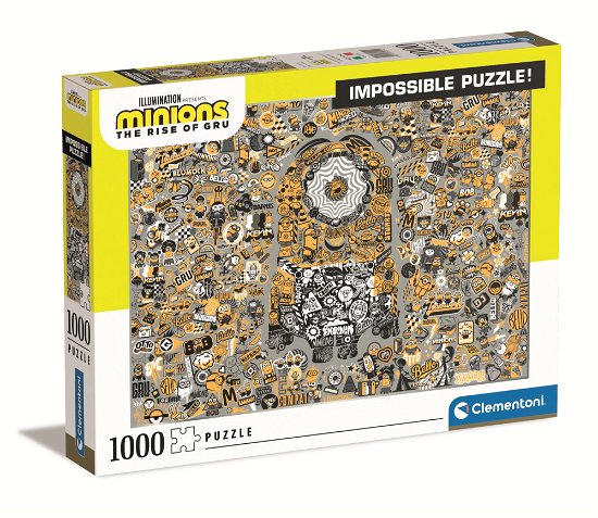 Impossible Puzzle (1000 Stukjes) - Minions - Brætspil - Clementoni - 8005125395545 - 