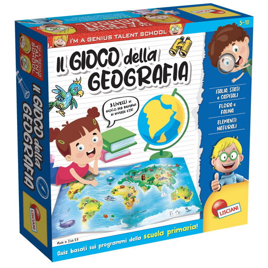 Cover for Lisciani: Piccolo Genio · Ts - Il Gioco Della Geografia (MERCH)