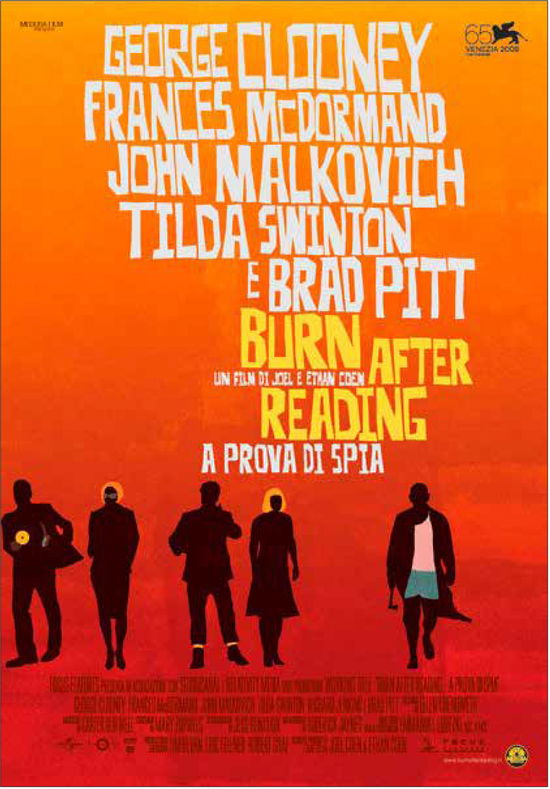 Cover for Burn After Reading (DVD) (2022)