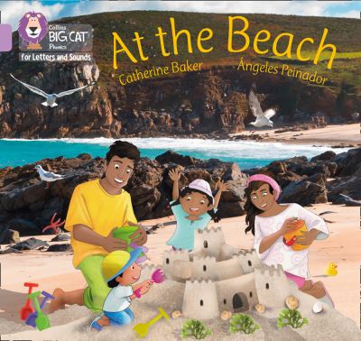 Cover for Catherine Baker · At the Beach: Band 00/Lilac - Collins Big Cat Phonics for Letters and Sounds (Paperback Book) (2020)