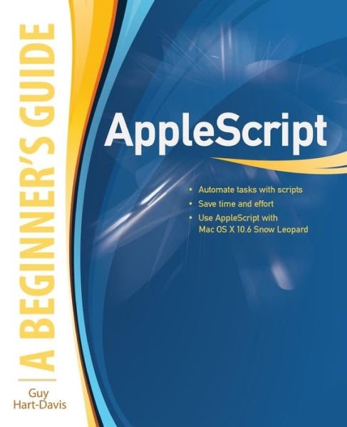 Cover for Guy Hart-Davis · AppleScript: A Beginner's Guide (Pocketbok) [Ed edition] (2010)