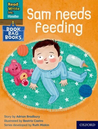 Cover for Adrian Bradbury · Read Write Inc. Phonics: Sam needs feeding (Yellow Set 5 Book Bag Book 7) - Read Write Inc. Phonics (Paperback Book) (2022)