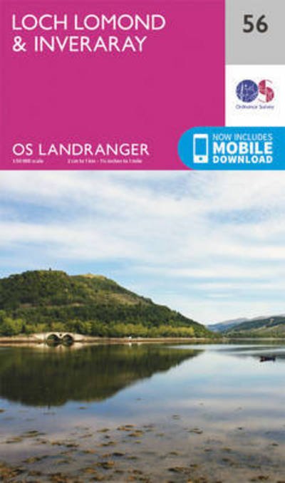 Cover for Ordnance Survey · Loch Lomond &amp; Inveraray - OS Landranger Map (Landkart) [February 2016 edition] (2016)