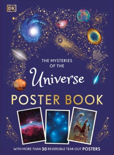 Cover for Dk · Mysteries of the Universe Poster Book (Book) (2024)