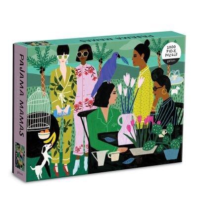 Cover for Galison · Pajama Mamas 1000 Piece Puzzle (SPIEL) (2021)