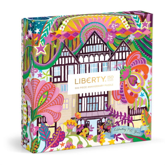 Cover for Galison · Liberty 150th Commemorative 500 Piece Double Sided Puzzle (GAME) (2025)