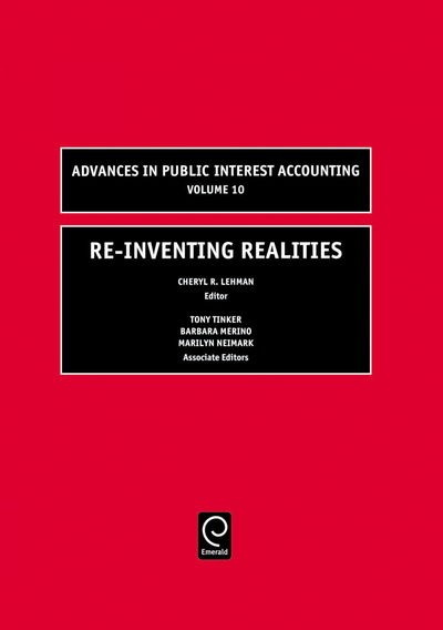 Cover for Re-Inventing Realities - Advances in Public Interest Accounting (Hardcover Book) (2004)
