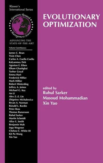 Cover for Ruhul Sarker · Evolutionary Optimization - International Series in Operations Research &amp; Management Science (Hardcover Book) [2002 edition] (2002)