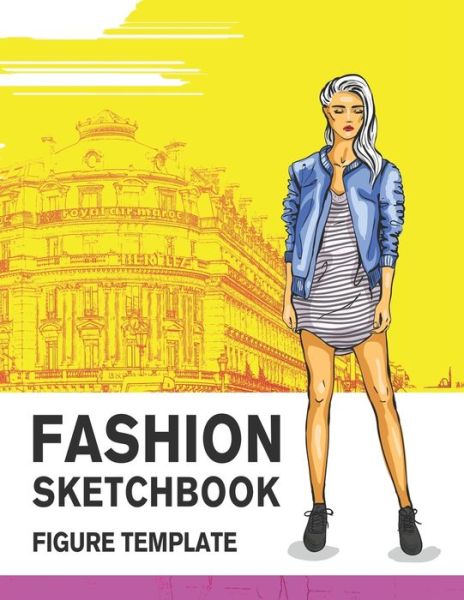 Cover for Lance Derrick · Fashion Sketchbook Figure Template (Paperback Book) (2019)