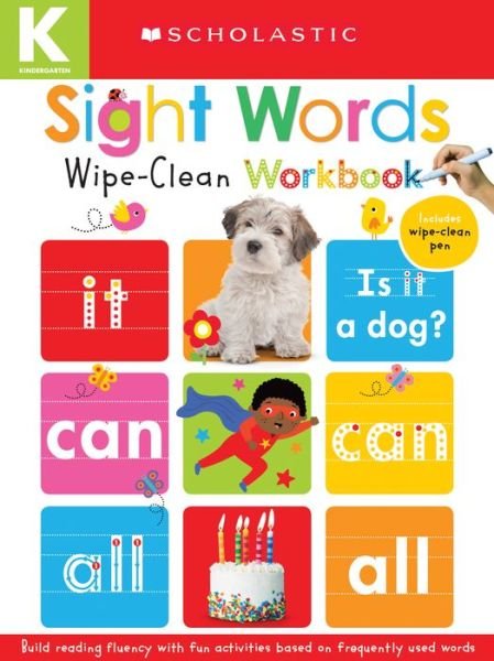 Sight Words: Scholastic Early Learners (Wipe-Clean Workbook) - Scholastic Early Learners - Scholastic - Kirjat - Scholastic Inc. - 9781338645545 - tiistai 5. toukokuuta 2020