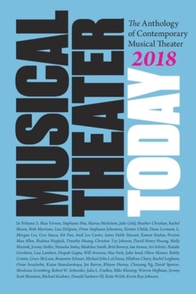 Cover for Musical Theater Today · Musical Theater Today 2018 (Paperback Book) (2018)