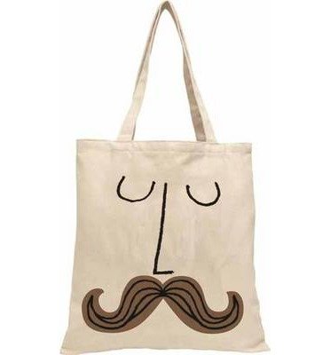 Cover for Gibbs Smith · Mad Hatter Mustache Face Tote Bag: Babylit (Drucksachen) (2012)