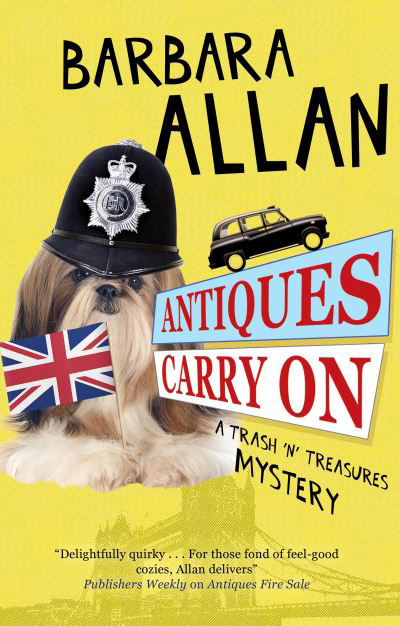 Cover for Barbara Allan · Antiques Carry On - A Trash 'n' Treasures mystery (Hardcover Book) [Main - Large Print edition] (2022)