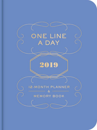 Cover for Chronicle Books · One Line a Day 2019 12-Month Planner (Paperback Bog) (2018)