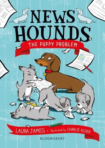 Cover for Laura James · News Hounds: The Puppy Problem - News Hounds (Paperback Book) (2021)