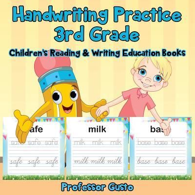 Cover for Professor Gusto · Handwriting Practice 3rd Grade (Paperback Book) (2016)