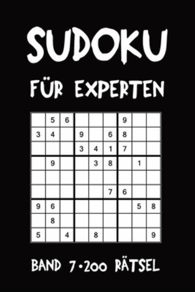 Cover for Tewebook Sudoku · Sudoku fur Experten Band 7 200 Ratsel (Pocketbok) (2019)