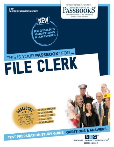 Cover for National Learning Corporation · File Clerk, 254 (Paperback Book) (2018)