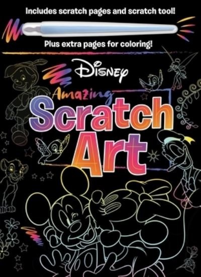 Cover for IglooBooks · Disney : Amazing Scratch Art (Bok) (2023)
